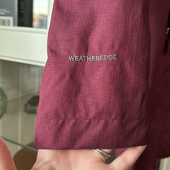 Eddie Bauer Burgundy Rain/Wind Jacket - Picture 5 of 11